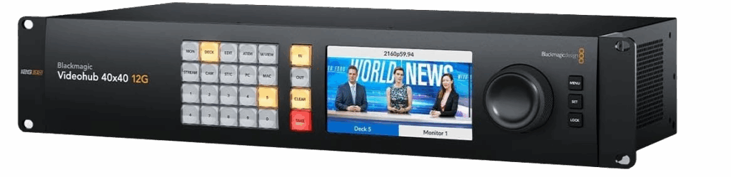 Blackmagic 12G Videohub 40x40