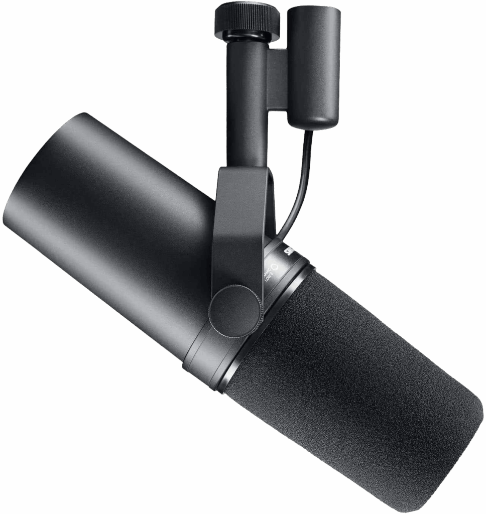Shure SM7B best XLR mics for church podcasting